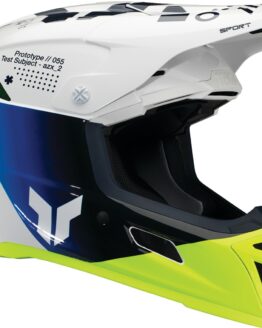 Thor Reflex Sport Strike MIPS Helmet - Medium White/Acid/Navy