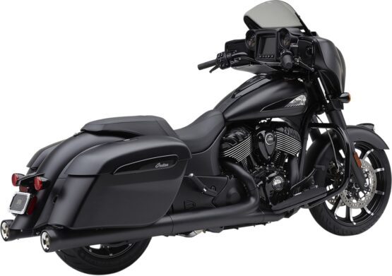 Cobra 4" Neighbor Hater Slip On Exhaust Mufflers Black - Image 2