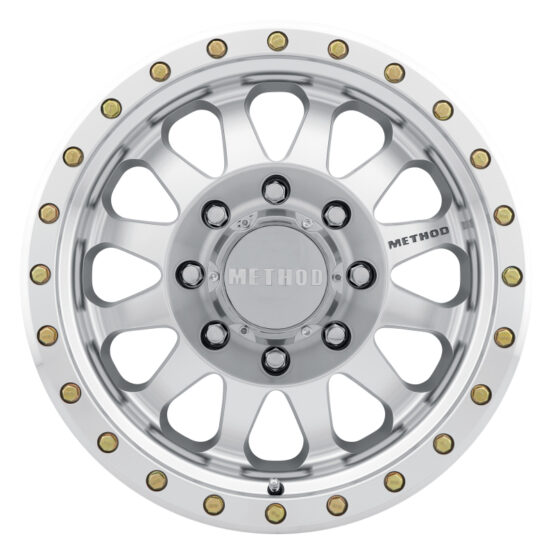 MR304 Double Standard 17x8.5 0mm 8x170 130.81mm CB Machined/Clear Coat Wheel - Image 2