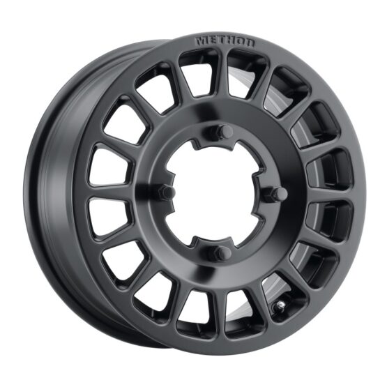 MR407 Bead Grip 15x6 / 5+1/51mm Offset / 4x136 / 100mm CB Matte Black Wheel - Image 2