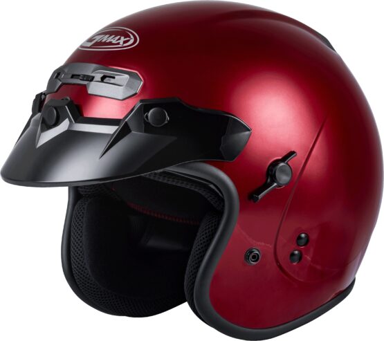 GMAX GM-32 Open-Face Helmet Candy Red XL