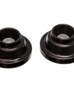 Black Rear Coil Spring Isolator Set Fits 99-06 VW Golf IV GTI Jetta IV