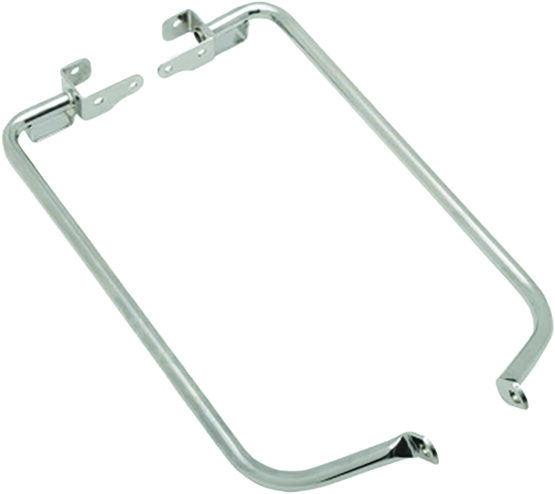 HardDrive Saddlebag Support Bracket Kit Chrome For Harley Touring 2014-2024