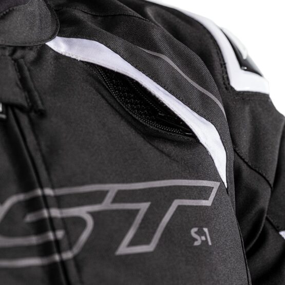 RST S1 CE Textile Jacket Black/Black/White Small - Image 5