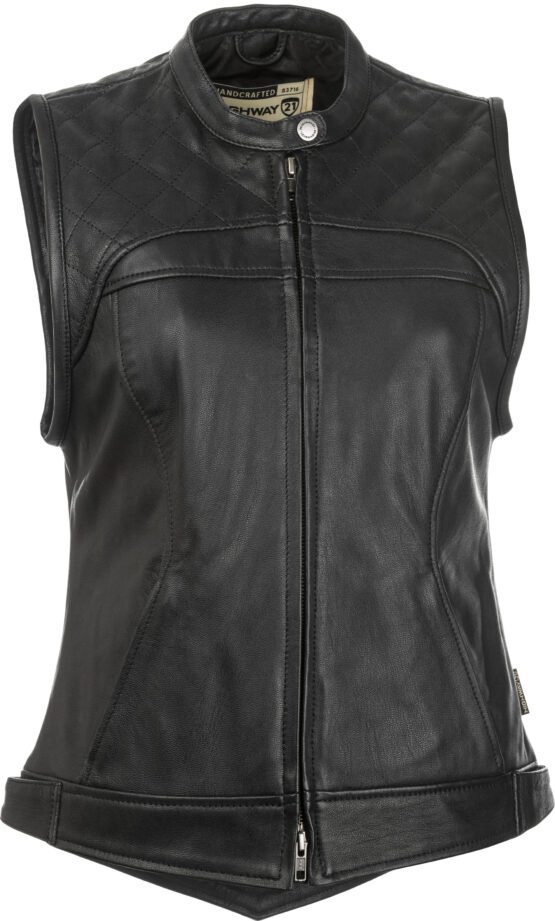 Highway 21 Ava Vest Black Medium Women's
