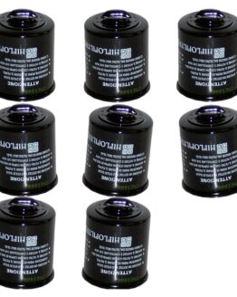 HF183 Oil Filter - Black - 8 Pack
