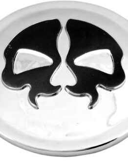 Drag Specialties Split Skull Points Cover Chrome For Harley-Davidson