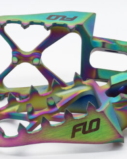 Titanium Foot Pegs - Jet Fuel