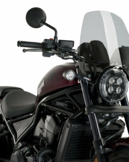 Puig Naked New Gen Touring Windscreen Smoke Honda CMX1100 Rebel 1100