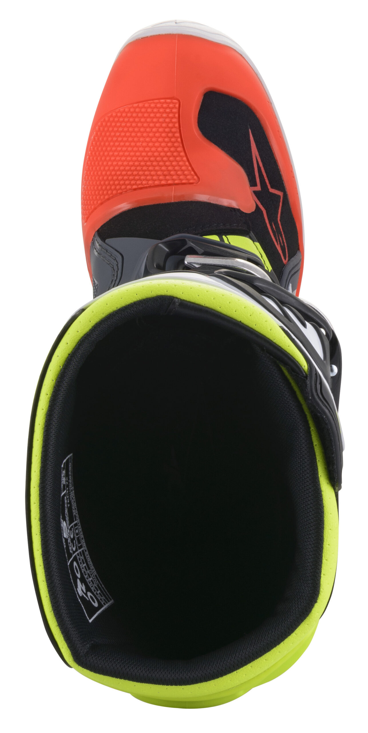 Alpinestars Youth Tech 7S Boots Black Gray Red White Yellow US 3 - Image 3