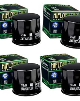 HF515 HIFLOFILTRO Premium Oil Filter For Royal Enfield 650 - 4 Pack