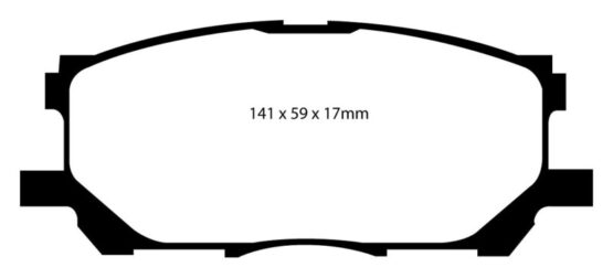Yellowstuff Front Brake Pads