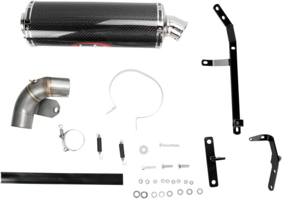 RT1 Carbon Fiber Slip On Exhaust - Image 2