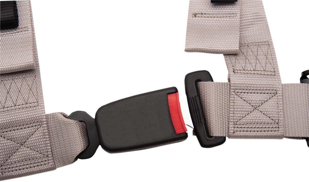 Moose Auto Buckle Seat Harness 2" 4PT Gray - Image 5