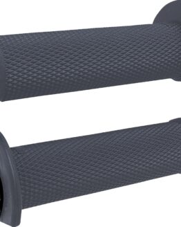 ODI Ruffian 2.1 Lock-On Grips Graphite Silver 125mm Pair