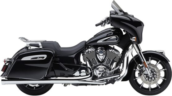 Cobra 4" Neighbor Hater Mufflers Chrome Slip-Ons For Indian