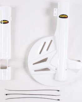 Fork/Disc Guard White