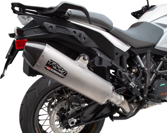 Yoshimura RS-4 Slip-On Exhaust SS/Carbon Tip Fits KTM 1090+ Adventure