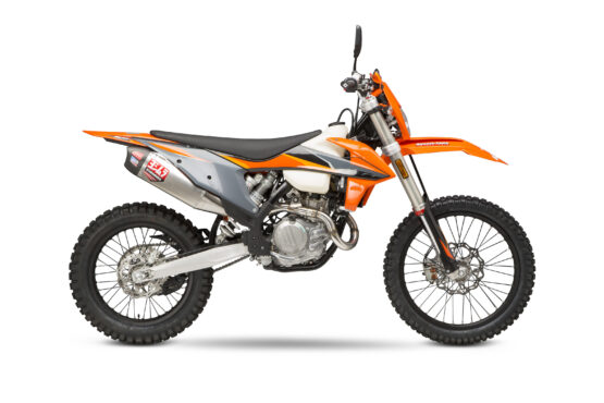 Yoshimura RS-12 Full Exhaust Aluminum Silver Fits 20-21 KTM 500 EXC-F - Image 2