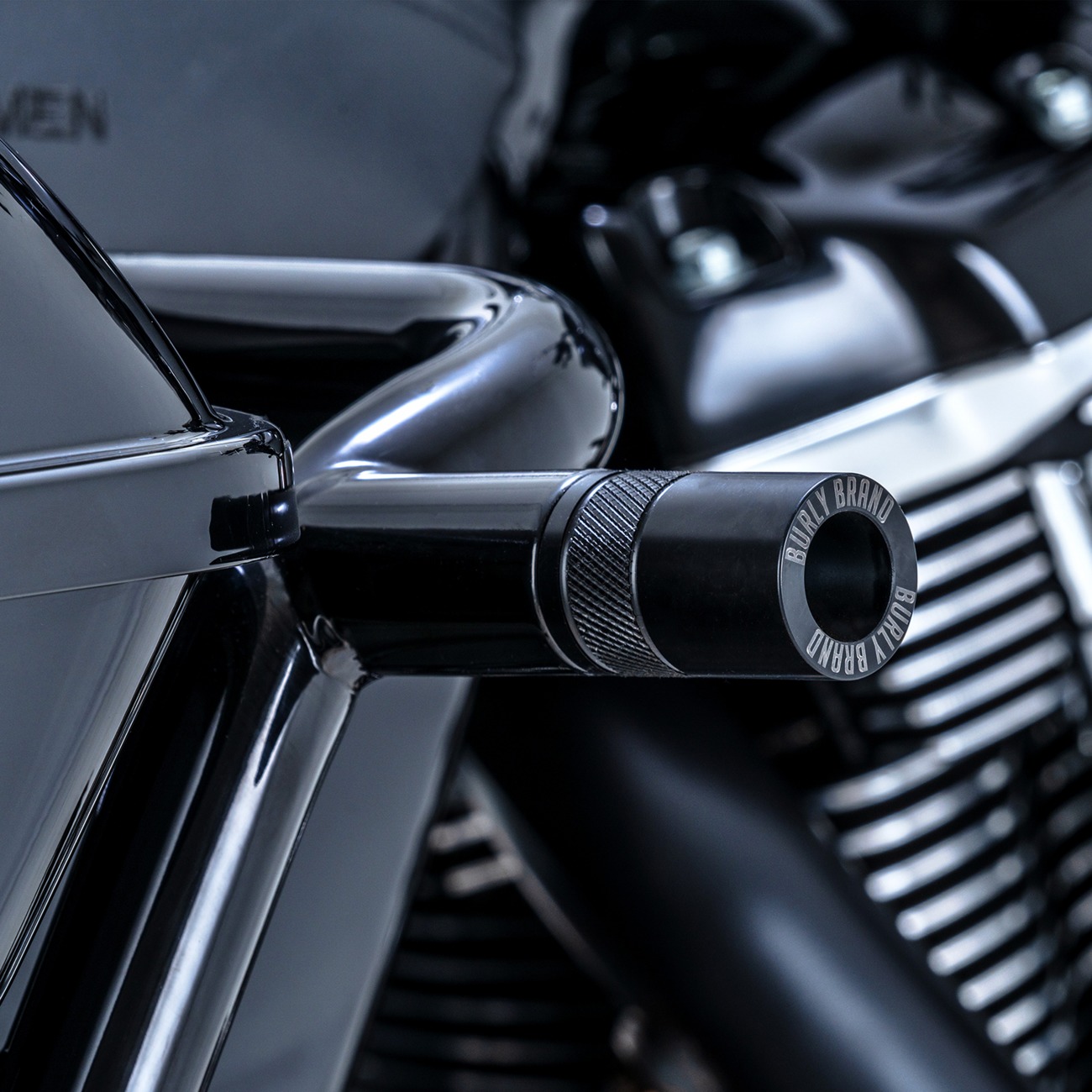 Rear Brawler Highway Bar & Slider Kit For Harley Touring - Image 5