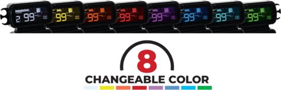 KOSO D2 LCD Multifunction Meter For Harley-Davidson Softail Models - Image 5