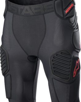 Alpinestars Bionic Pro Protection Shorts Black/Red 2X-Large