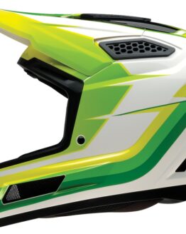 Z1R Dirt Maxx Vortex Helmet White/Green Large