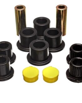 Energy Suspension Rear Leaf Spring Bushing Set Black 4.2149G