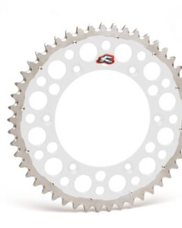 Renthal Rear Twinring Sprocket Silver 50T Fits 99-24 Yamaha YZ/WR 125-450F