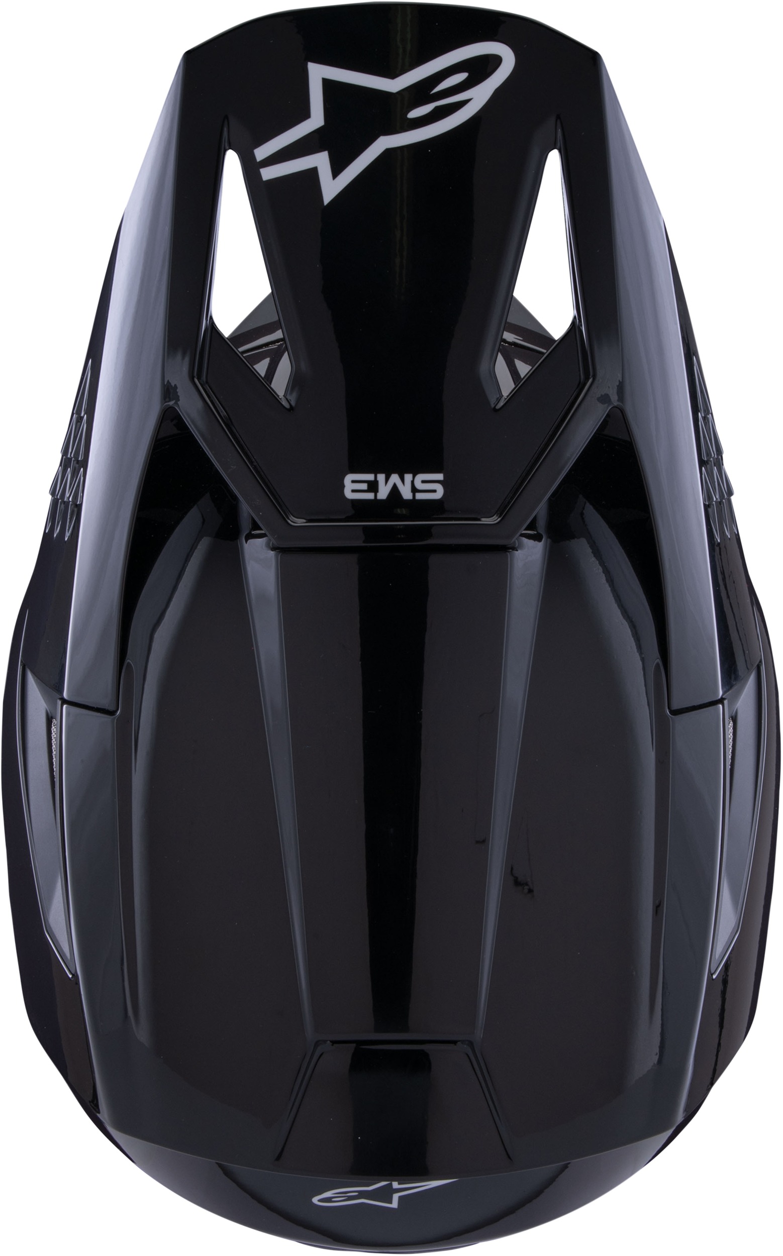 Alpinestars SM3 Solid Helmet Black Gloss Medium - Image 7