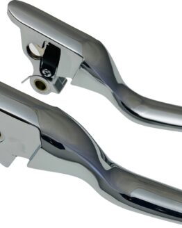 Drag Specialties Short Chrome Lever Set For Harley XL1200, XL883