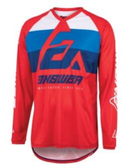 23 Syncron CC Jersey Red/White/Blue Youth - Medium
