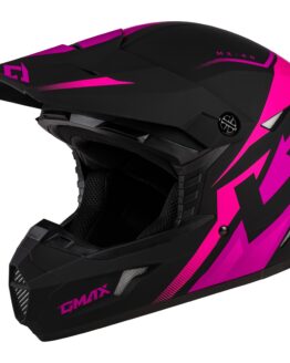 MX-46 Compound Helmet Matte Black/Pink X-Large