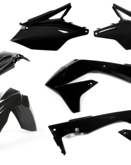 Acerbis Black Plastic Kit 6pc Fits 2016-2017 Kawasaki KX450F