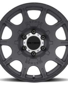MR308 Roost 18x9 +18mm Offset 6x5.5 106.25mm CB Matte Black Wheel