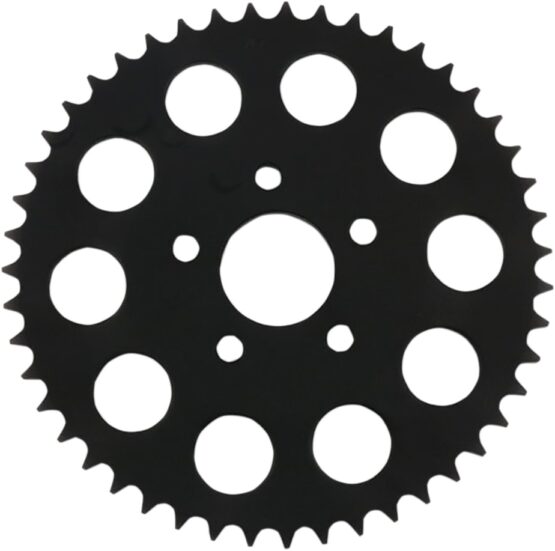 Carbon Steel 49T Drive Sprocket Gloss Black