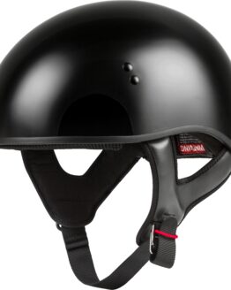 GMAX HH-45 Half Helmet Naked Black Small Gloss