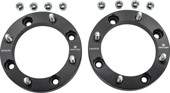 Open Trail Wheel Spacer Adapter 1in 4/156 to 4/156 12mm x 1.5 Black