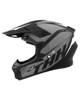 THH T710X Airtech Helmet Black/Grey Medium Offroad