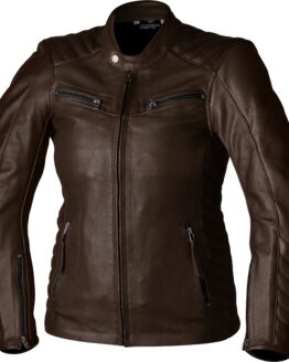 RST Ladies Roadster Air CE Jacket Brown Leather Small