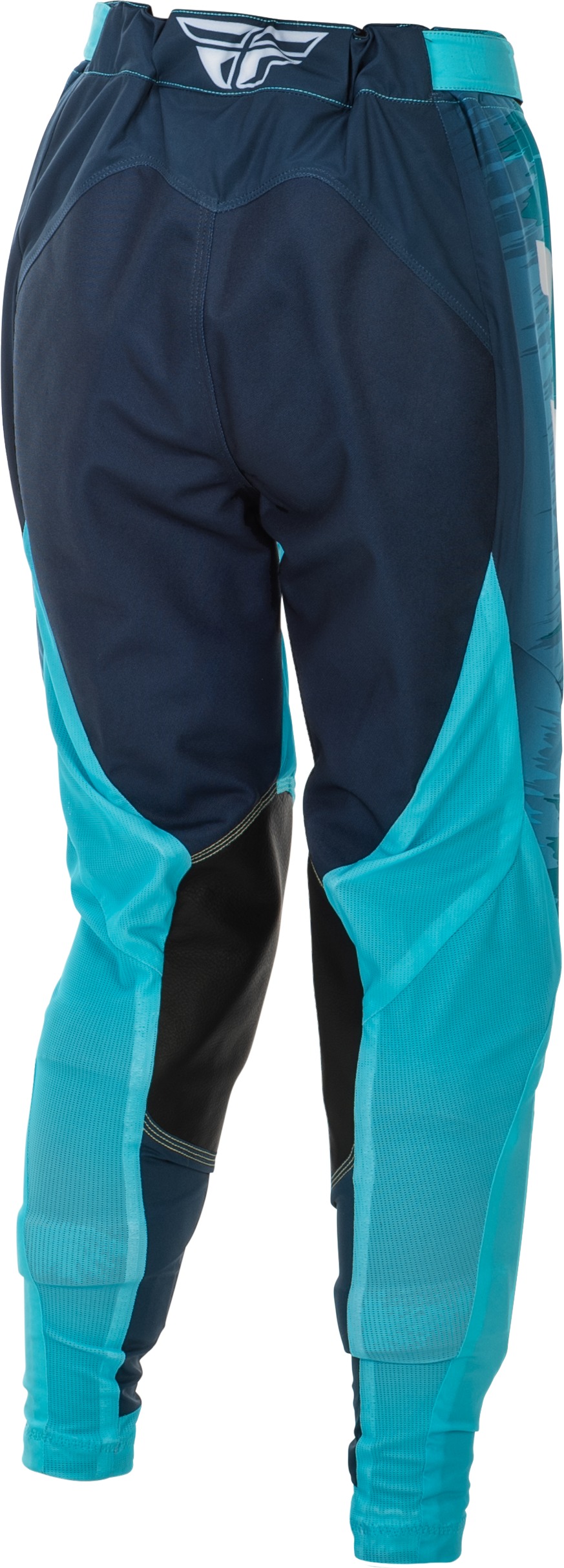 Fly Racing Women's Lite Pants Aqua/Navy/White Size 07/08 - Image 3