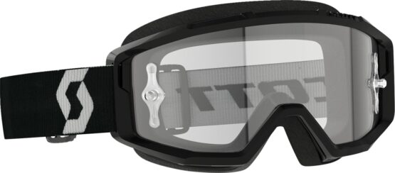 Scott Primal Goggle Black/White Clear Lens Small Frame