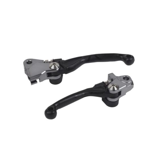 Polisport Pivot Lever Set Black Fits KTM Freeride 250R, 85 SX (17/14)