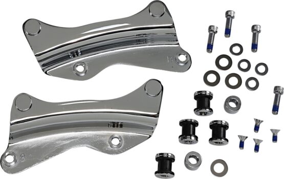 Drag Specialties Backrest Docking Kit Chrome For Harley Touring