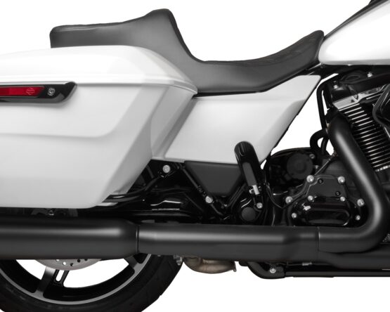 Drag Specialties Predator III 2-Up Seat Double Diamond Black FLT/FLH 2023-2024 - Image 3