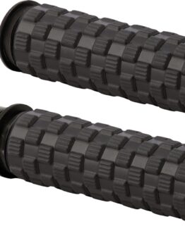 Arlen Ness Air Trax Grips TBW Brass for Harley-Davidson