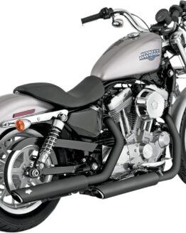 Twin Slash Cut 3" Black Slip On Exhaust