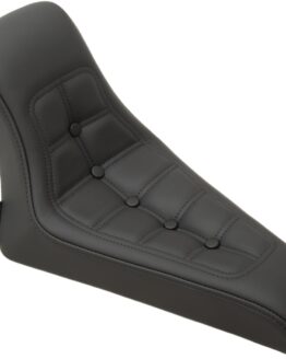 Drag Specialties Low Rider Solo Seat Black Scorpion Stitched
