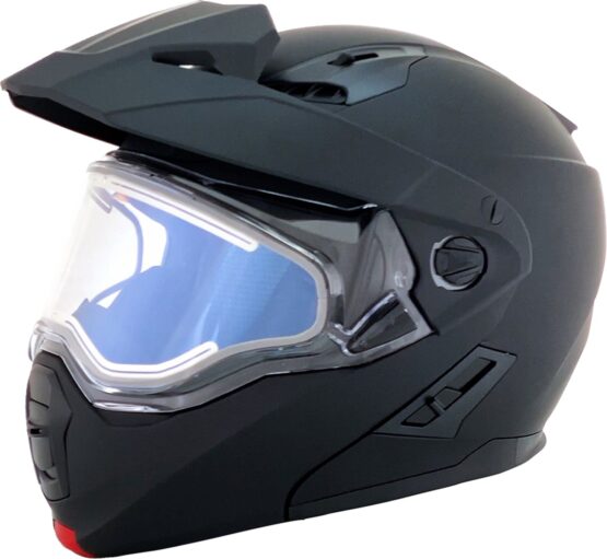 AFX FX-111DS Electric Snow Helmet Matte Black XS - Image 5