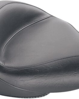 Vintage Smooth Vinyl Solo Seat - Black